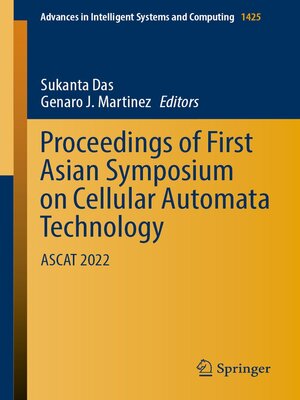 cover image of Proceedings of First Asian Symposium on Cellular Automata Technology